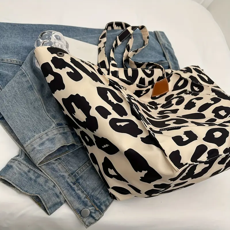 ADELA™ COW PRINT TOTE BAG - Image 10