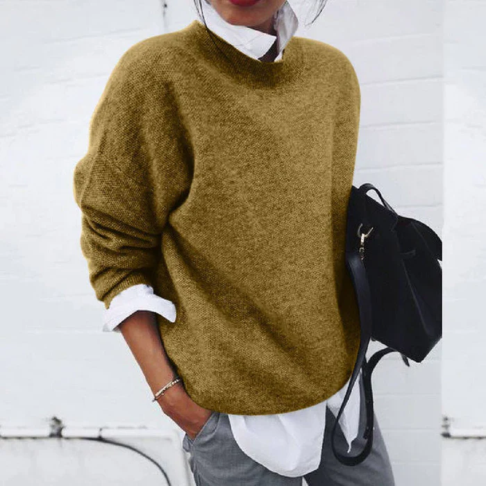 ADELIAH™ CASHMERE SWEATER – SOFT & WARM WOMEN’S CASHMERE KNIT