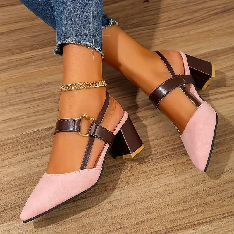 ALIRA™ WOMEN'S POINTED TOE HEELED SANDALS - Image 9