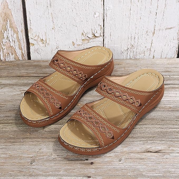 ALYSSON'S⢠WOMEN'S THICK ORTHOPEDIC SANDALS - Image 8