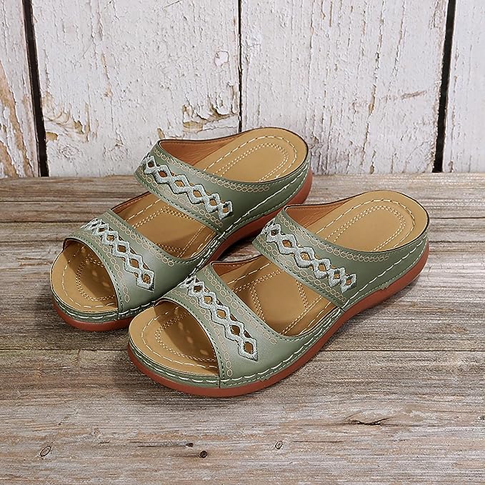 ALYSSON'S⢠WOMEN'S THICK ORTHOPEDIC SANDALS - Image 10