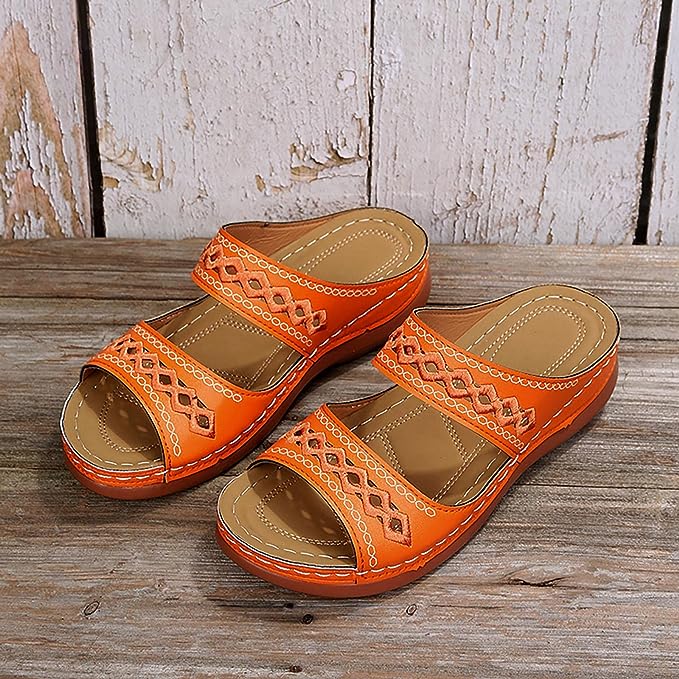 ALYSSON'S⢠WOMEN'S THICK ORTHOPEDIC SANDALS - Image 11