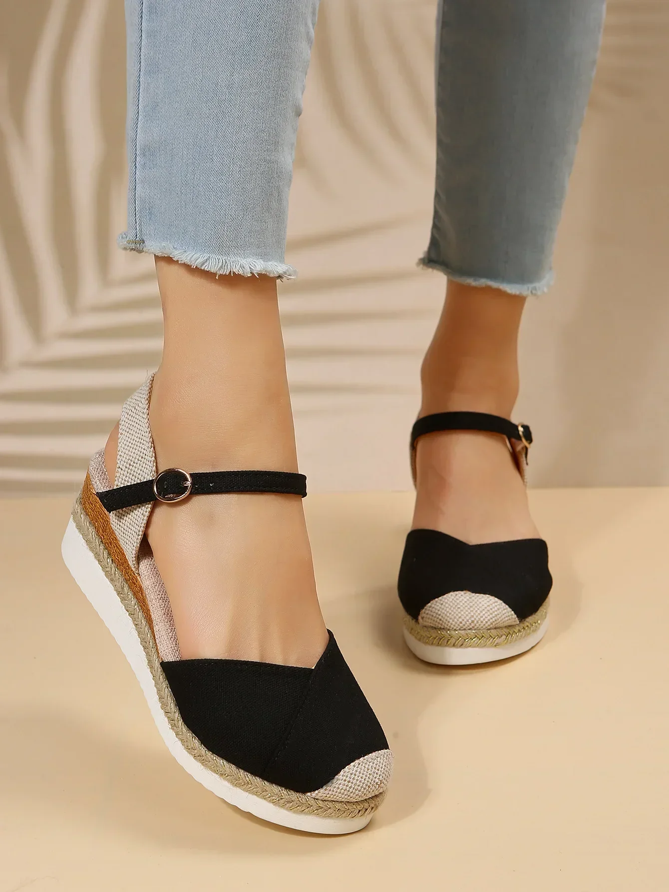 ARINA™ CLOSED TOE ORTHOPEDIC WEDGE SANDALS - Image 5