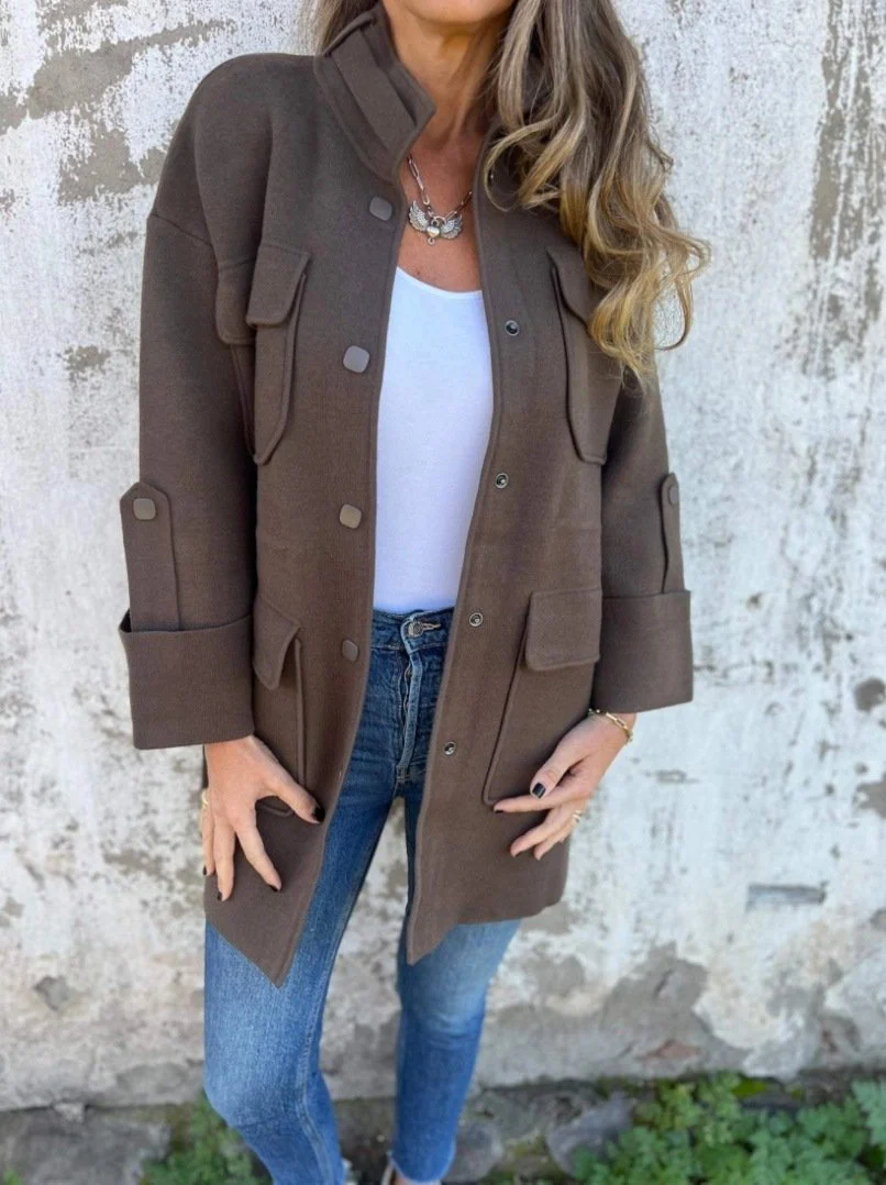 ARLENE™ | DOUBLE-SIDED TWEED WINTER JACKET - Image 5