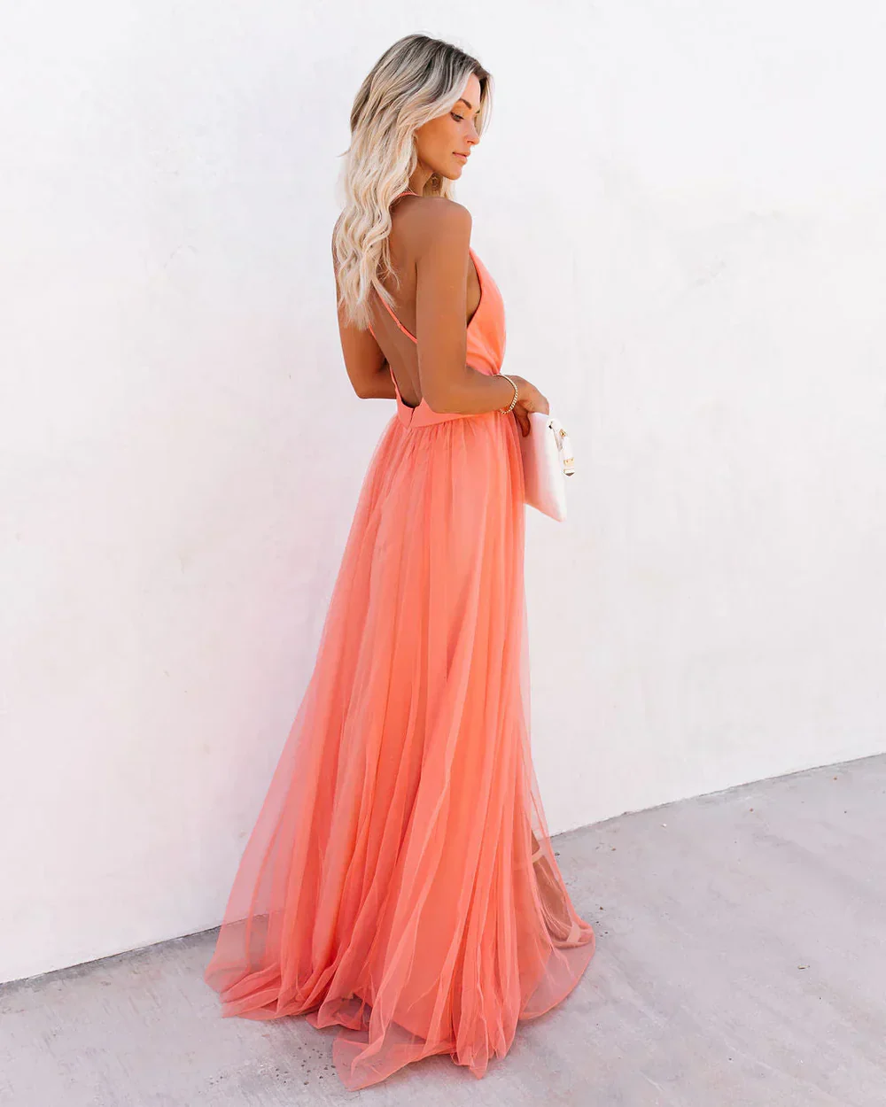 AURELIA™ – MAXI DRESS PETAL DUST FLOWING FLORAL ELEGANCE - Image 3