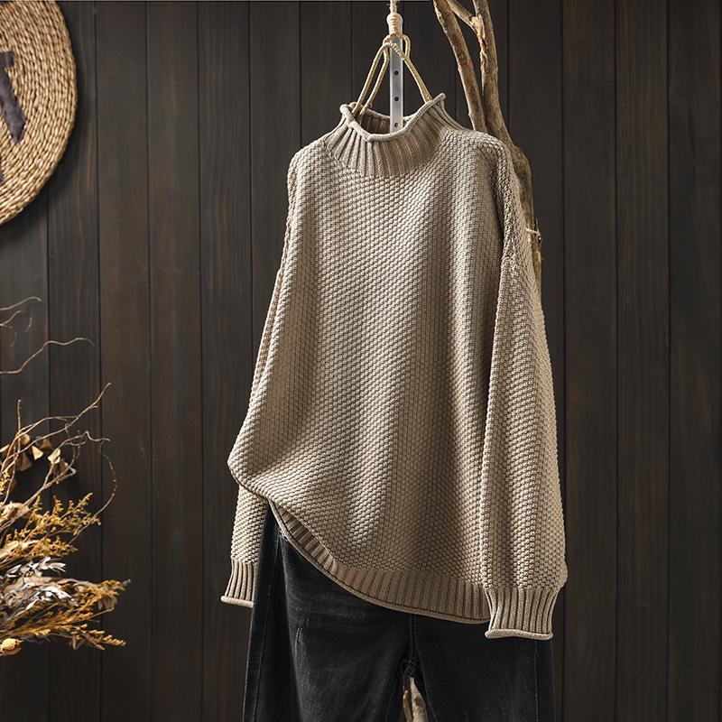 AYLA™ | WAFFLE KNIT SWEATER - Image 5