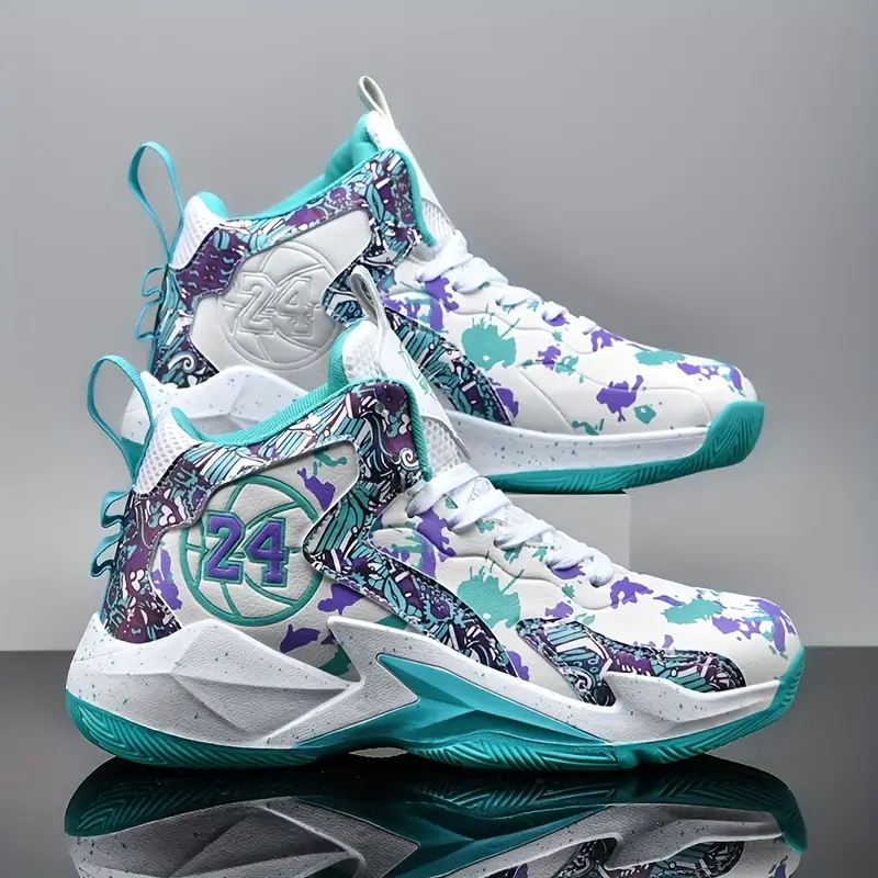 COMFORTABLE HIGH-TOP BASKETBALL SNEAKERS - Image 6