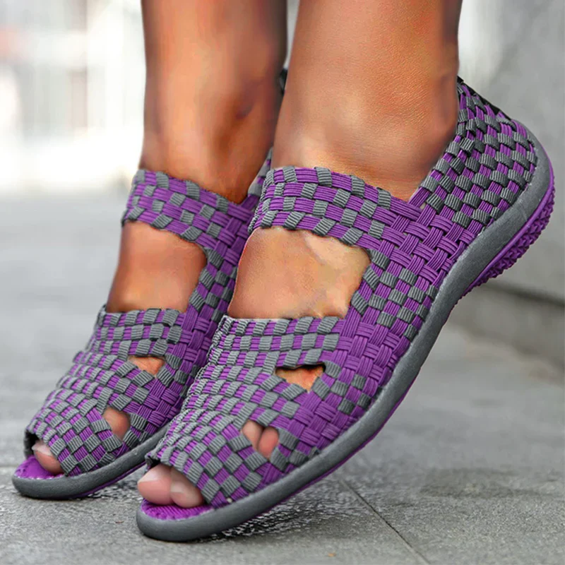 ELASTIC BELT CASUAL WOMEN'S ORTHO SHOES - Image 6