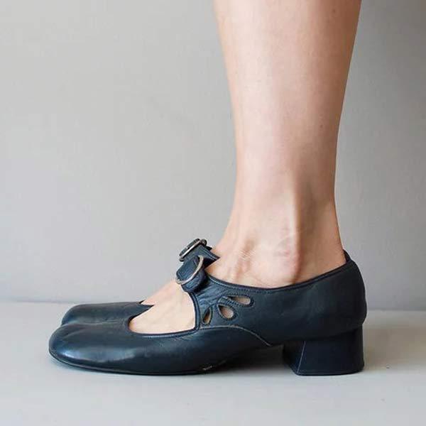 BIANCA⢠WEDGE LEATHER ORTHOPEDIC BUCKLE SANDALS - Image 7
