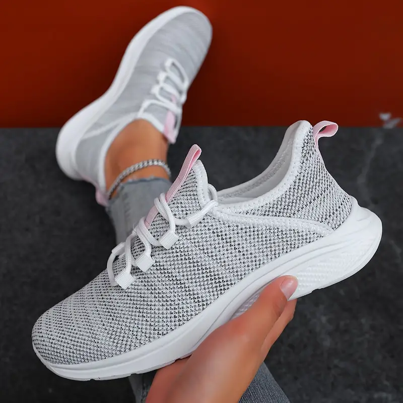 BRIANNA™ WOMEN'S WOVEN BREATHABLE RUNNING SHOES - Image 4