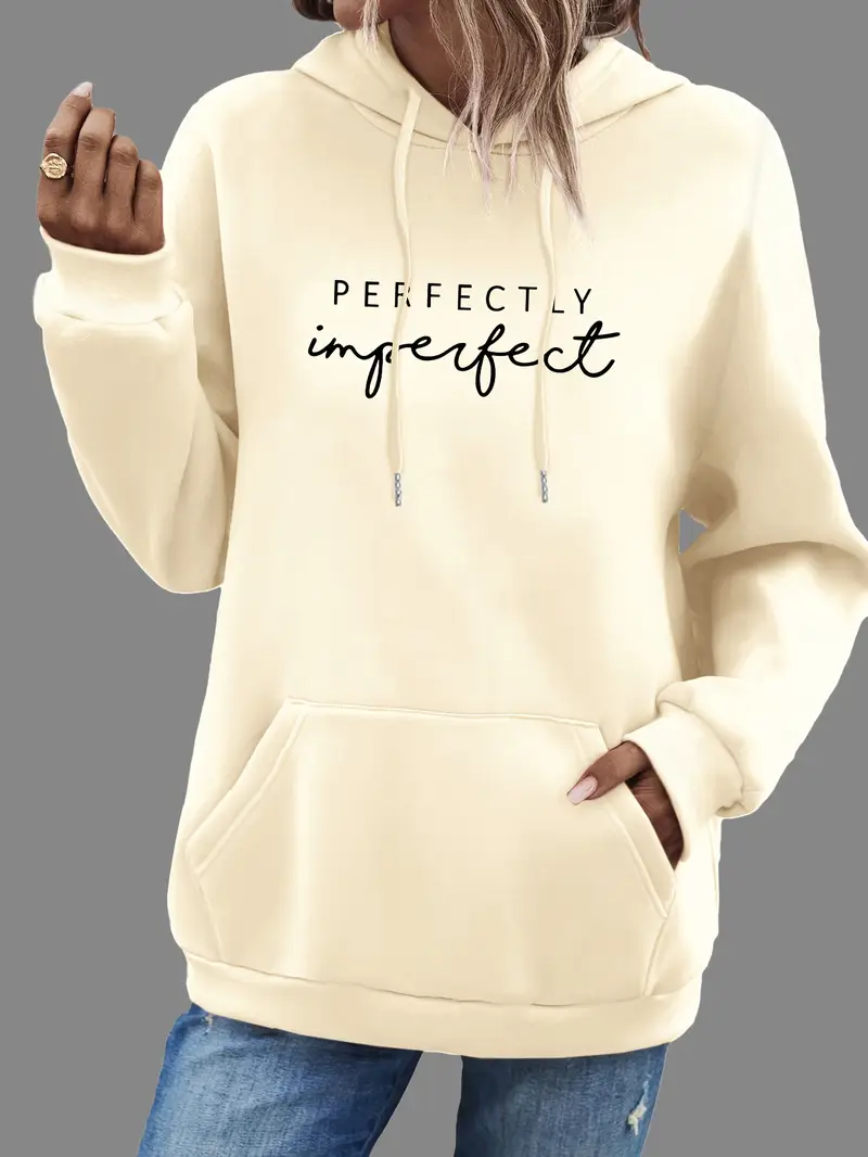 BRIANNA™ COMFY TRENDY LETTER PRINT HOODIE - Image 5