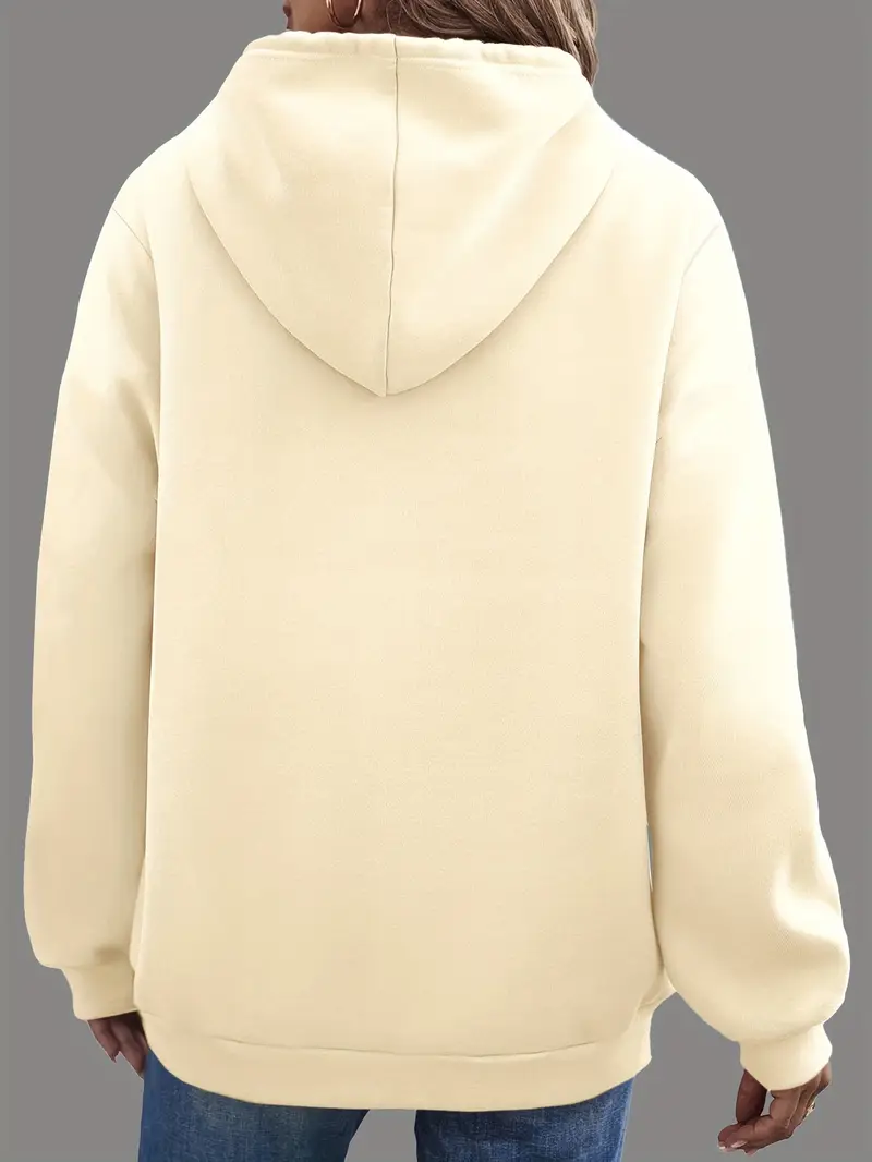 BRIANNA™ COMFY TRENDY LETTER PRINT HOODIE - Image 7