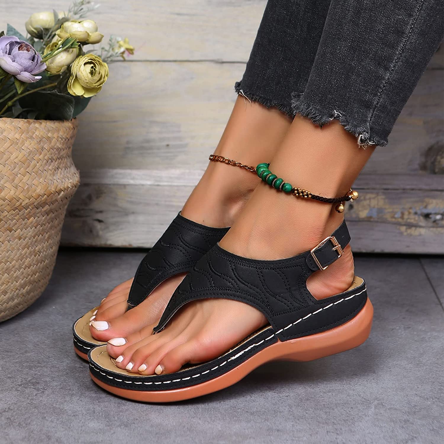 BRISBANE⢠COMFY ORTHOPEDIC SANDALS - Image 6