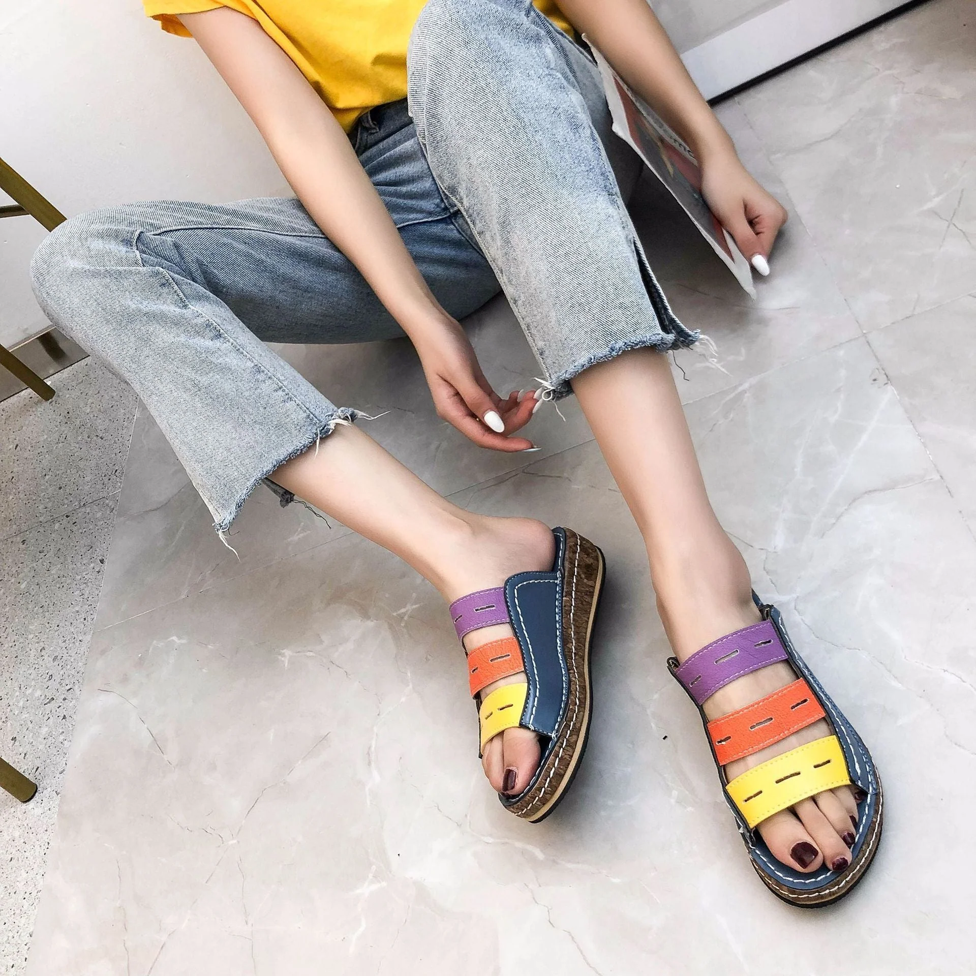 PREMIUM ORTHOPEDIC TRICOLOR SANDALS - 2026 BEST SELLER - Image 7