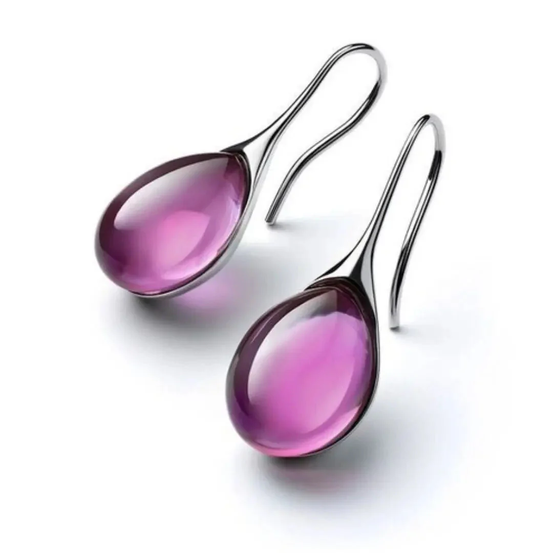 CELESTE CRYSTAL DROP EARRINGS - Image 3