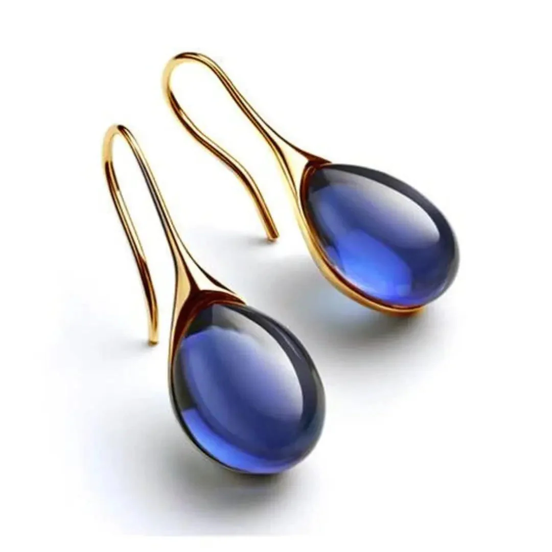 CELESTE CRYSTAL DROP EARRINGS - Image 4