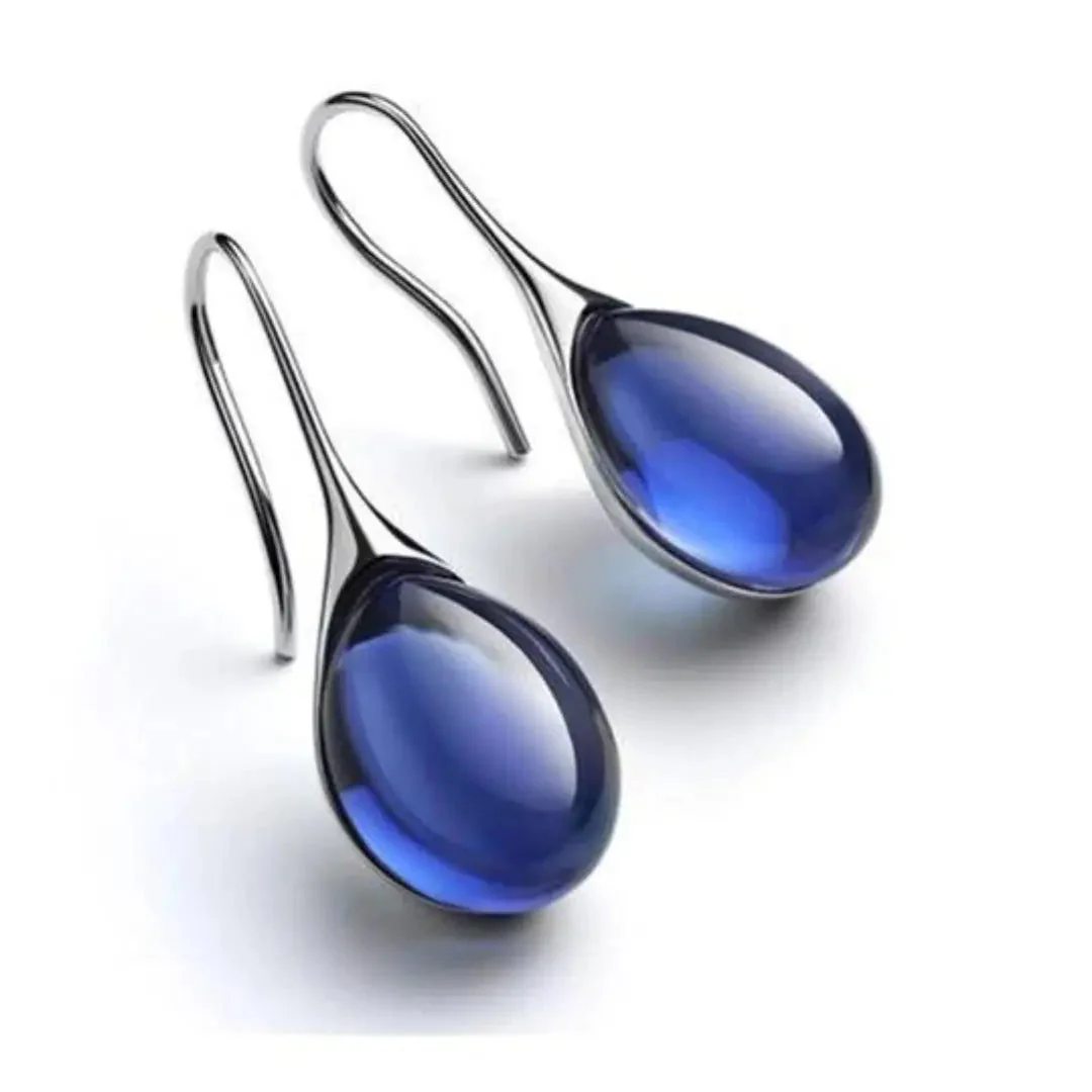 CELESTE CRYSTAL DROP EARRINGS - Image 5