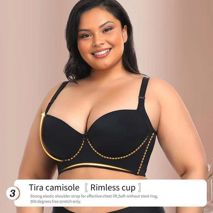 AUSSIE CURVE™ NEW-PLUS SIZE GIRLS' BRA SLIMMING, ANTI-SAGGING - Image 3