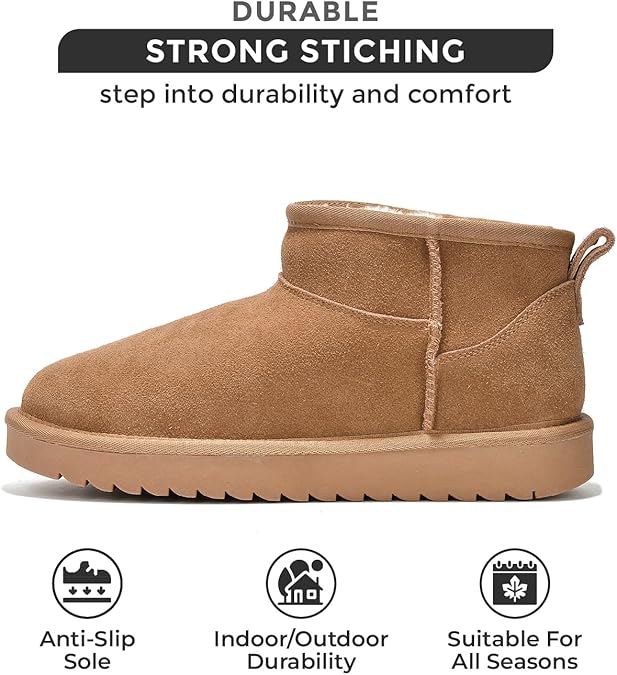DREAM PAIRS WOMEN'S ANKLE WINTER MINI BOOTS - Image 17