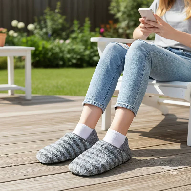 DUO | WIDE-FIT NON-SLIP COMFORT LOAFERS - Image 4