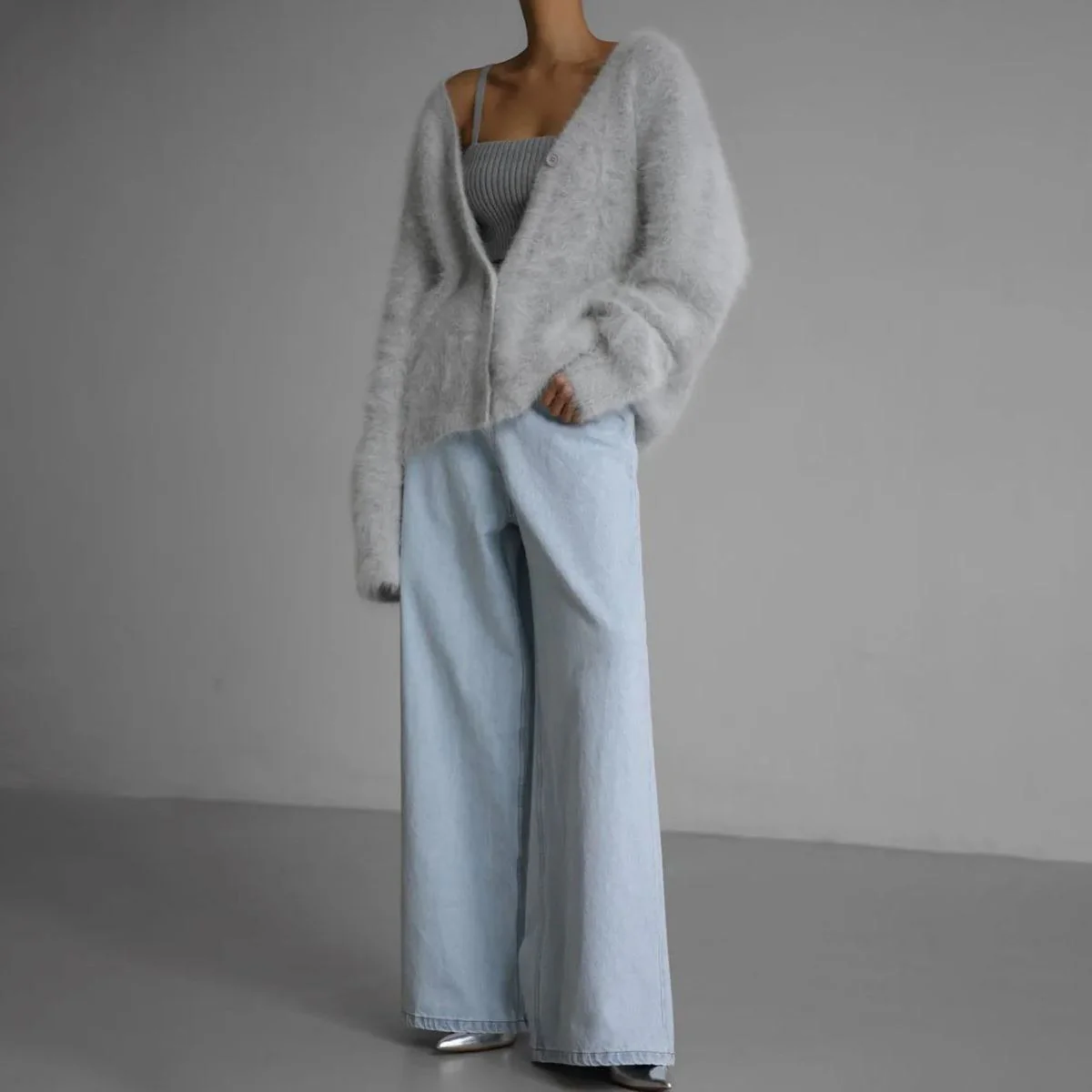 Eliza - Comfortable Fur Cardigan - Image 3