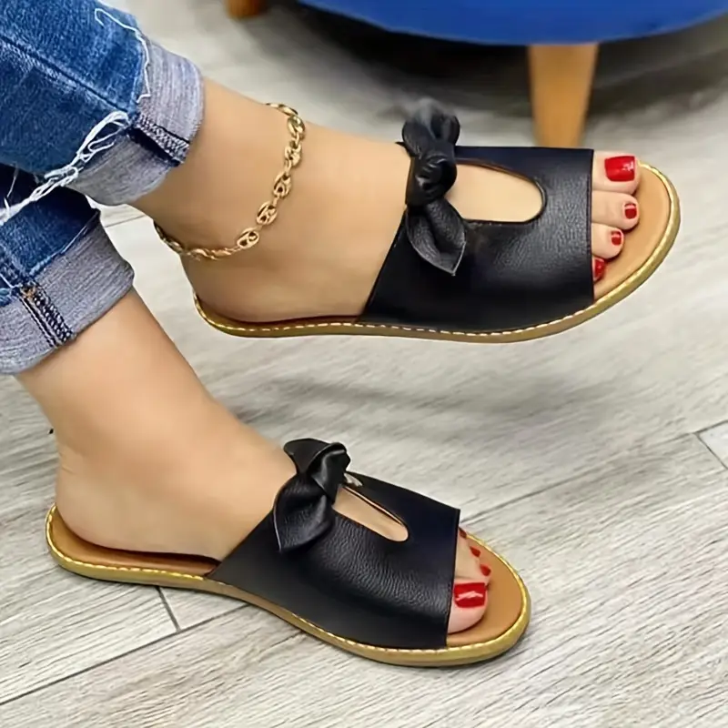 ELOISE™ WOMEN'S OPEN-TOE FLAT SANDALS - Image 3