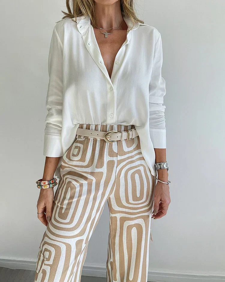 EMILIA™ | STYLISH PANT + FREE BLOUSE & BELT - Image 4