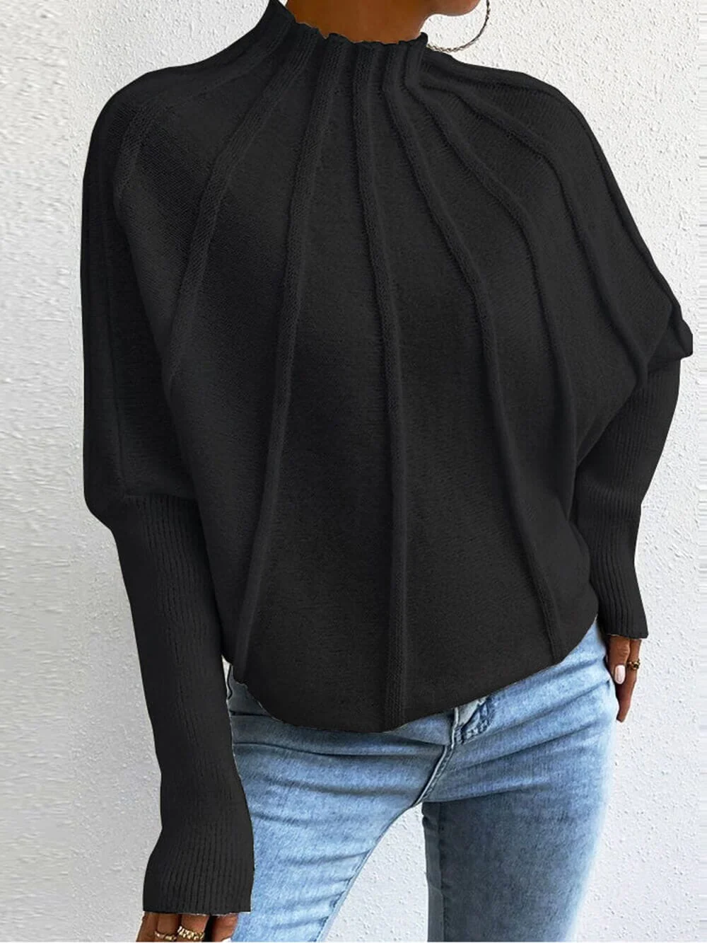 ERIN - DOLMAN SLEEVES SWEATER - Image 2