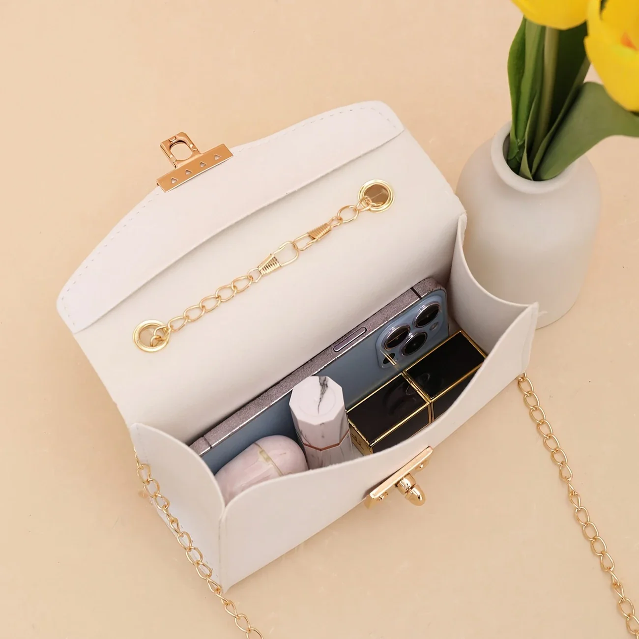 FURÉLLE CHIC™ — AUTUMN SOFT PLUSH FAUX FUR HANDBAG - Image 3