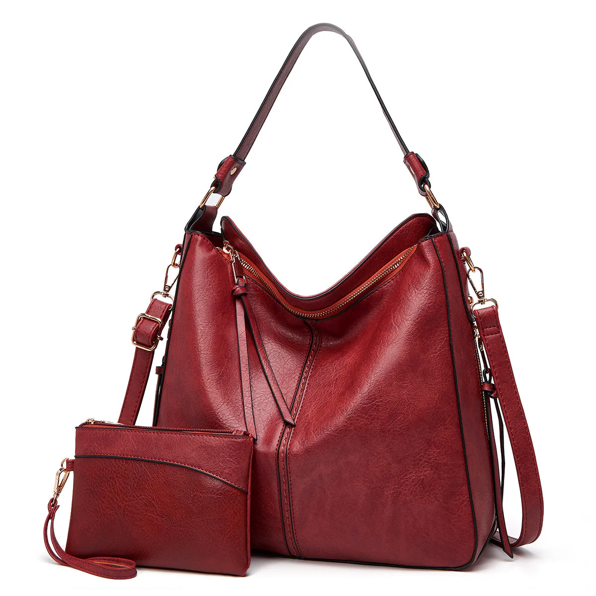GENEVIEVE AUTUMN HOBO BAG - Anti-Theft & Luxury Leather - Image 6