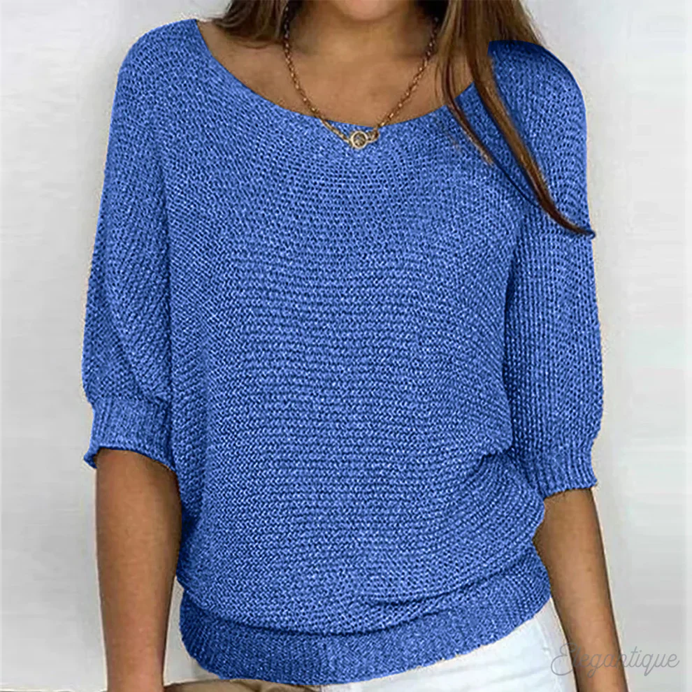Georgia - Relaxed Knit Top - Image 4