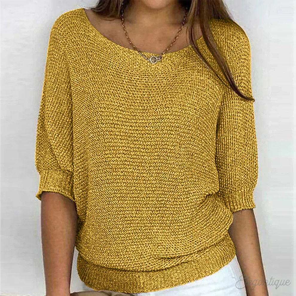 Georgia - Relaxed Knit Top - Image 5
