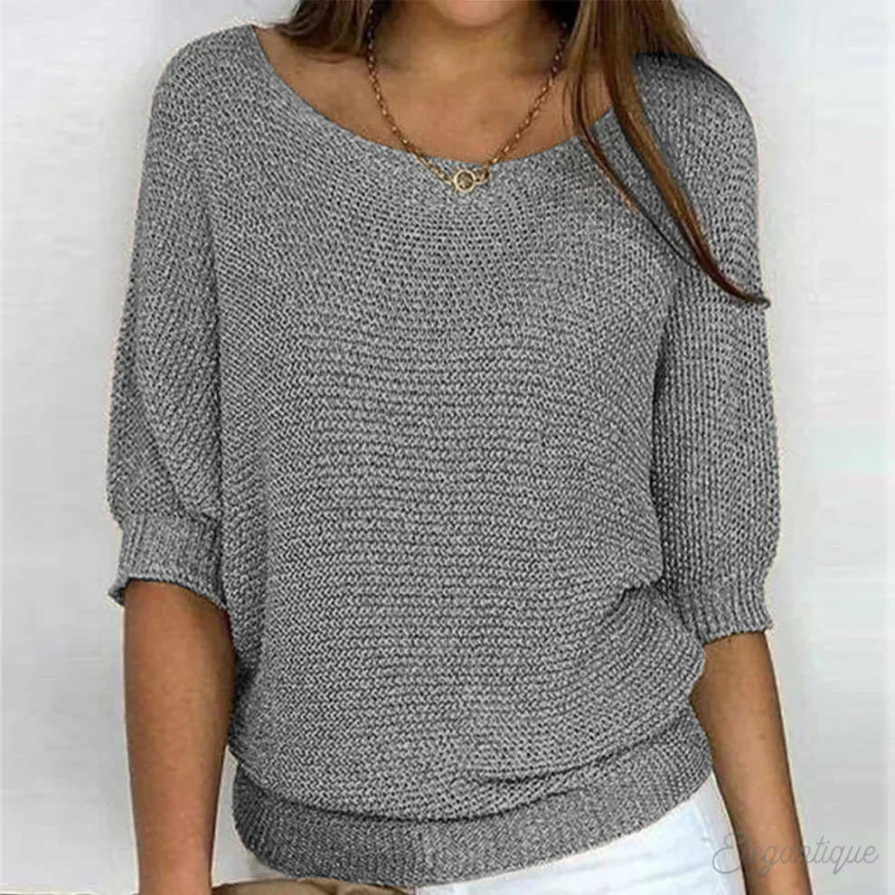 Georgia - Relaxed Knit Top - Image 7
