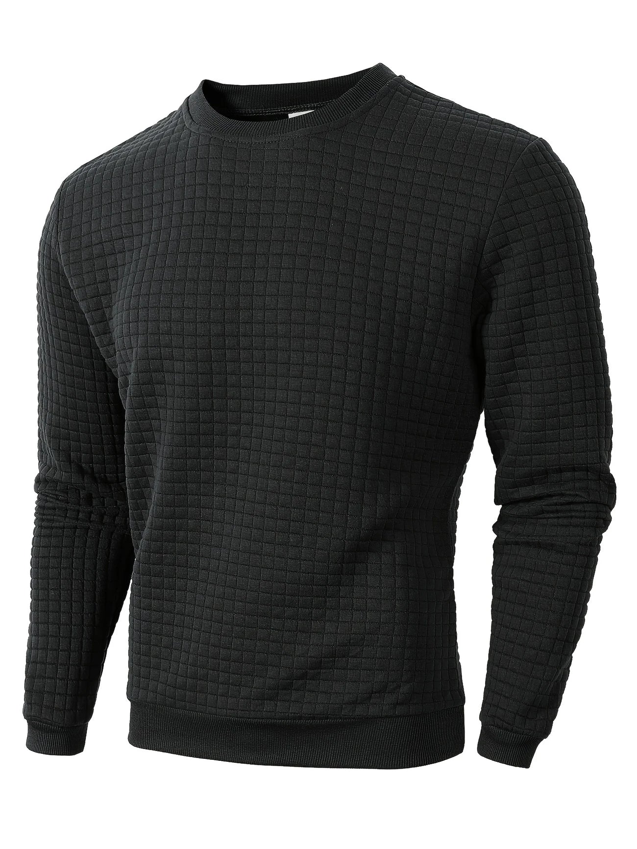 GRIDFORM⢠ā MENāS CASUAL SPORTY GRID PATTERN SWEATER - Image 10