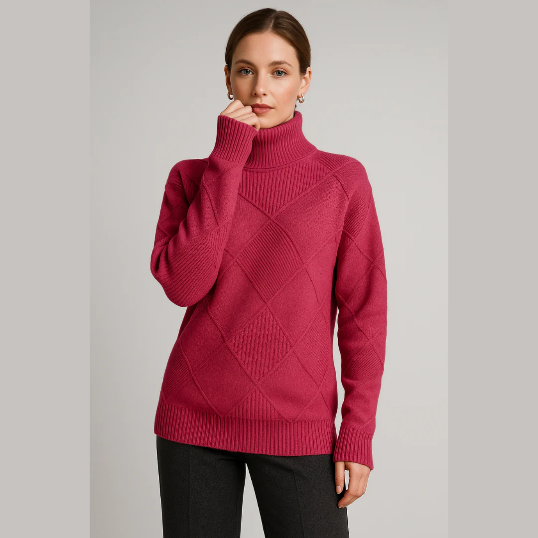 ISLA⢠| CASHMERE BLEND TURTLENECK - Image 6