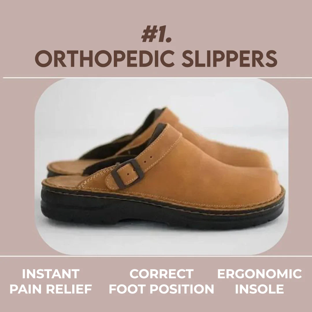 JACK⢠ORTHOPEDIC LEATHER SLIPPERS - Image 5