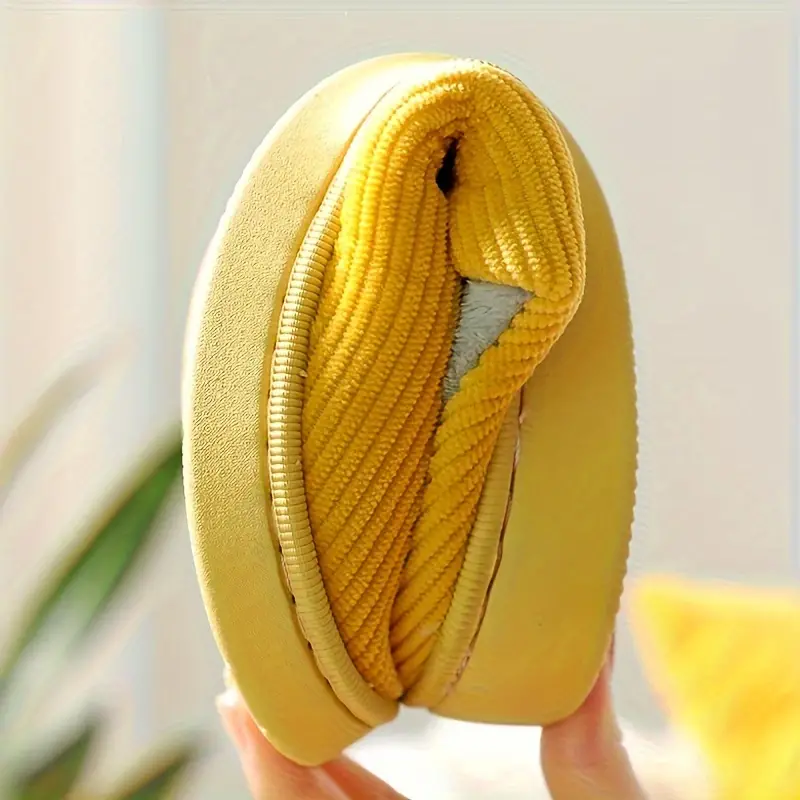 JENNIE™ CASUAL SOLID COLOR SOFT COZY HOUSE SLIPPERS - Image 4