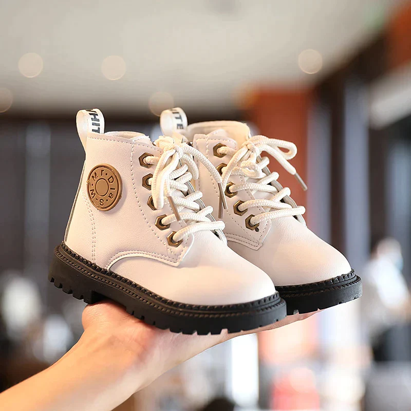 KIDS LEATHER NON-SLIP WARM BOOTS 2026 - Image 5