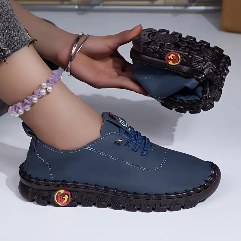 LARA™ WOMEN'S SOLID COLOR CASUAL SNEAKERS - Image 16