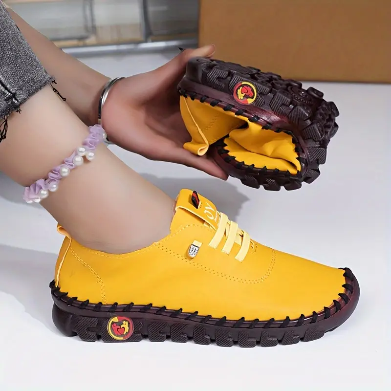 LARA™ WOMEN'S SOLID COLOR CASUAL SNEAKERS - Image 9