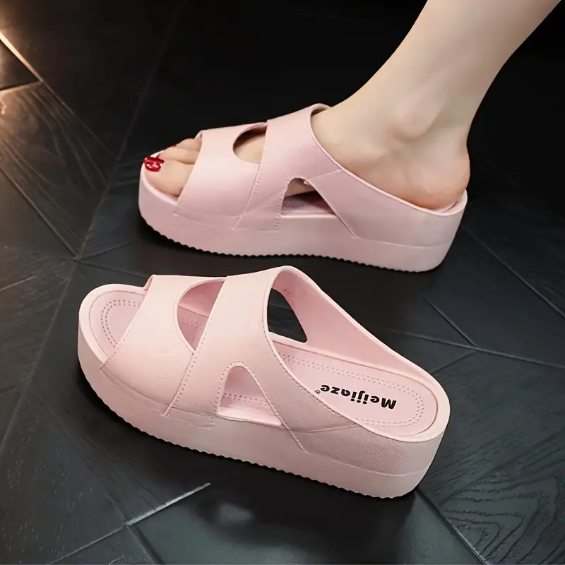LEVIÉ™ WOMEN'S SLIP-ON WEDGE SANDALS - Image 6