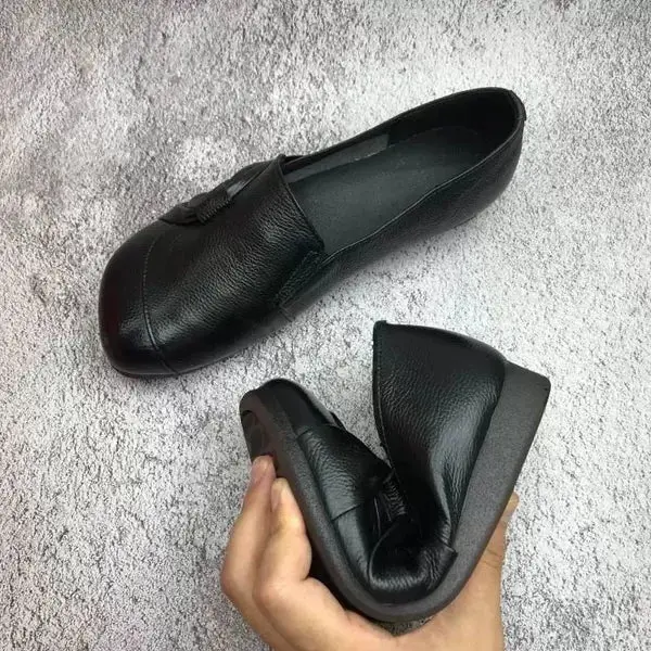LINDA™ WOMEN'S SOFT SOLE LEATHER LOAFERS - Image 8