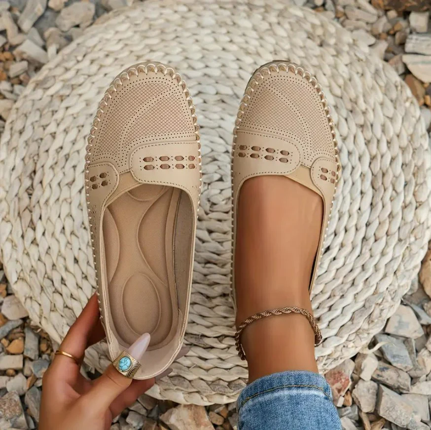 LORA™ VINTAGE COMFY SLIP-ON LOAFERS - Image 6