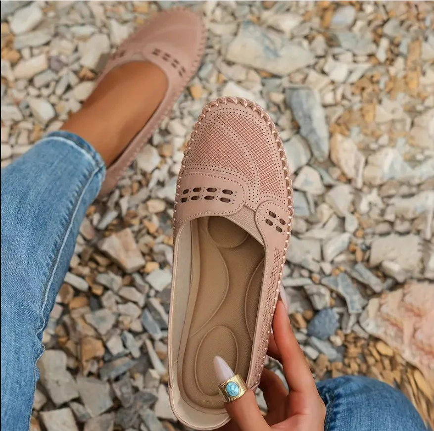 LORA™ VINTAGE COMFY SLIP-ON LOAFERS - Image 8