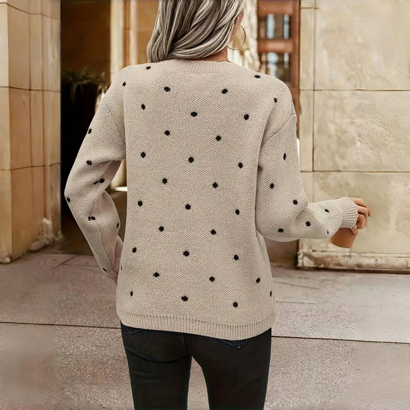 MAELIE™ | POLKA DOT KNIT SWEATER - Image 6