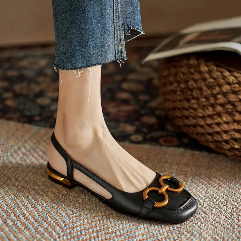 MALLORCA⢠METALLIC BUCKLE ORTHOPEDIC SANDALS - Image 3