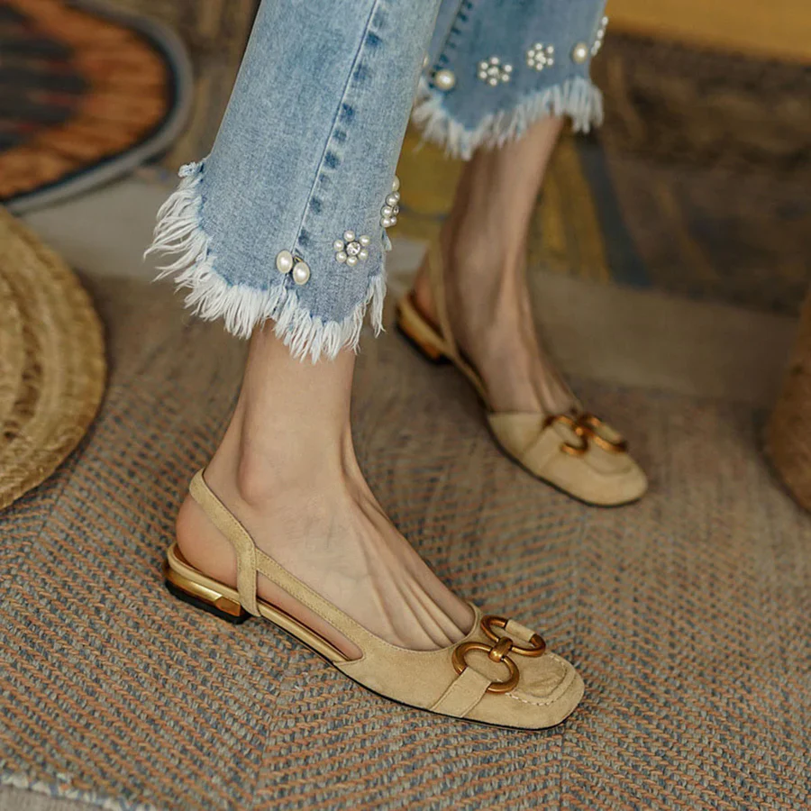 MALLORCA⢠METALLIC BUCKLE ORTHOPEDIC SANDALS - Image 5