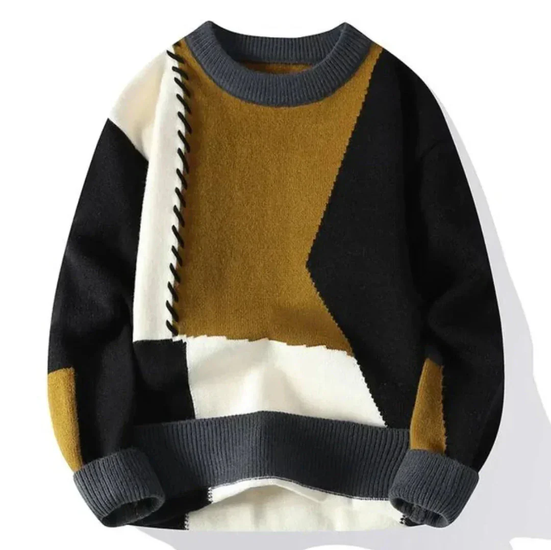 MARLEY™ | RETRO COLOUR-BLOCK KNIT - Image 6
