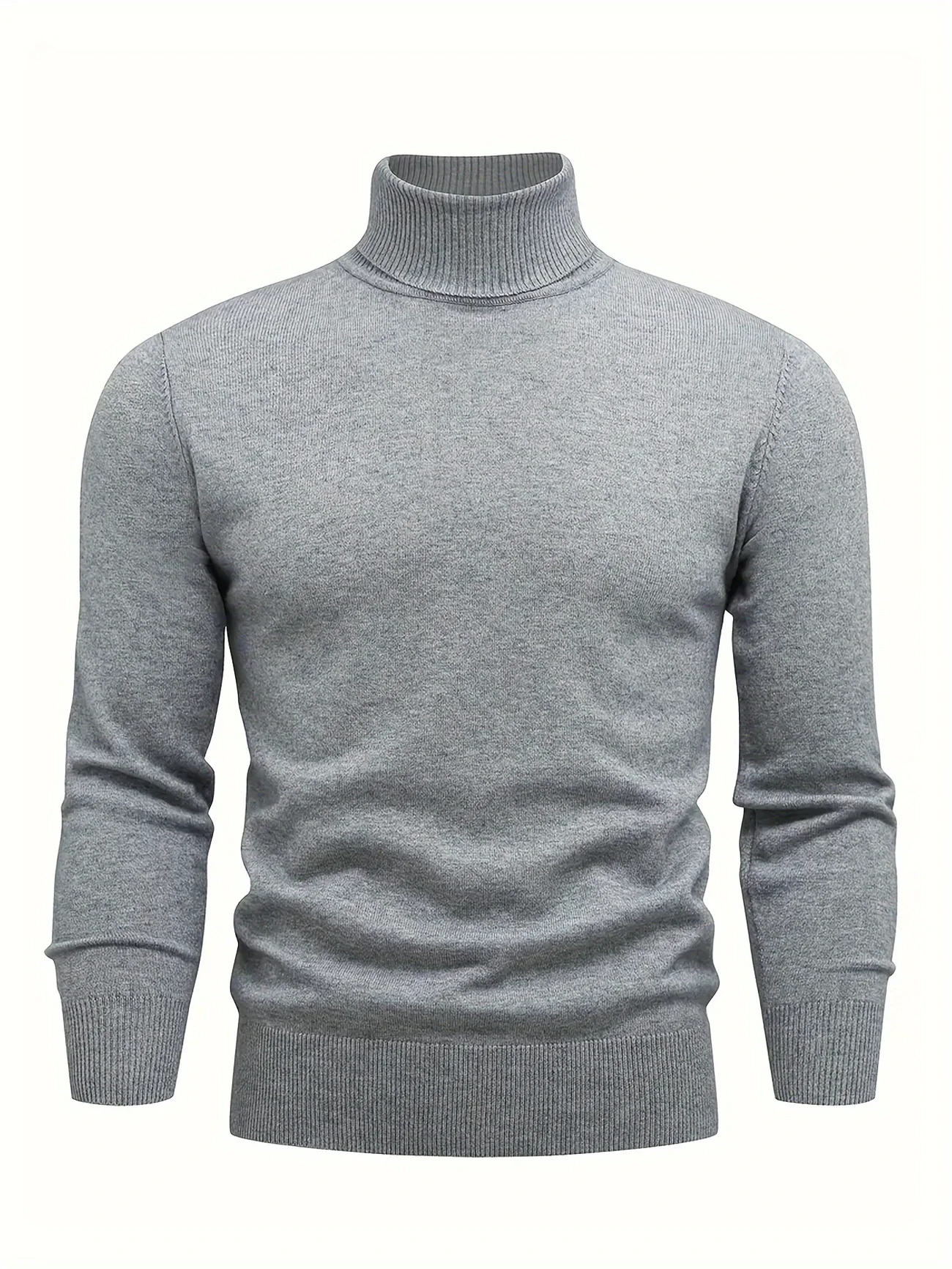 MONARCH™ — MEN’S CASUAL HIGH NECK TURTLENECK SWEATER - Image 16