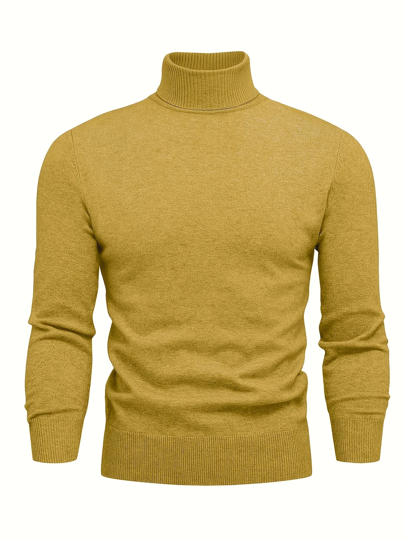 MONARCH™ — MEN’S CASUAL HIGH NECK TURTLENECK SWEATER - Image 6